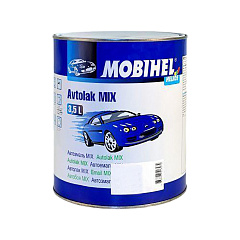 MIX - 1 белый, автомобильная краска 1К алкидная, автоэмаль компонент Avtolak Mobihel, уп. 3,5л