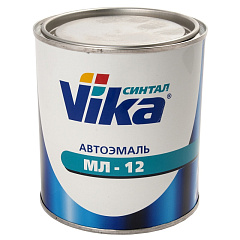 Светло-дымчатая, автомобильная краска алкидная, автоэмаль Vika МЛ 12, уп. 0,8 кг