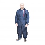 Комбинезон маляра с капюшоном, синий, размер XXXL, ICAR