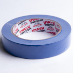 40м х 24мм Синяя Малярная лента IMASK Premium 90C Rubber Creped