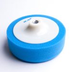 Полировальный поролон. круг ICAR D150mm (М14) T50mm среднежесткий синий