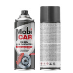 Эмаль для супортов термостойкая +300°С MobiCAR, красный, аэрозоль, 520мл