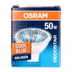 Лампа галогенная (CW40) WFL DECOSTAR 51S COOL BLUE 36град. 50w/12v/4500k (d51*45mm,GU5,3) OSRAM