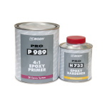 Грунт-наполнитель  HB BODY 989 Epoxy Primer Surfacer 4:1 2K эпоксидный, серый, уп.1л+0,25л