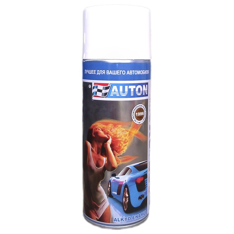121 реклама  AUTON  Автоэмаль (аэрозольная краска), уп.520мл