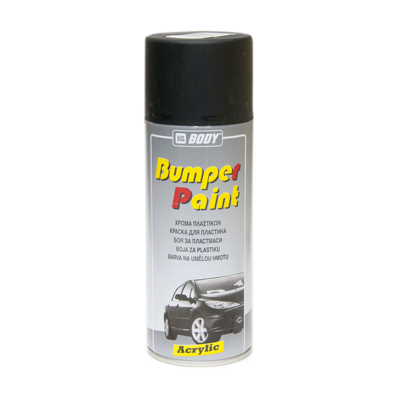 чёрная  HB BODY  Bumper Paint 04  Краска для бампера (аэрозоль), уп.400мл