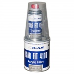 Грунт-наполнитель ICAR FIT 4110  4+1 акриловый, серый, с отвердителем (комплект), уп.0,8л+0,2л