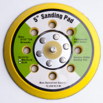 125мм ITOOLS Backing pads Velcro  Подложка полиуретановая, с 8 отверстиями