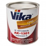 202 белая  VIKA  АК-1301 2К Автоэмаль акриловая, уп.0,85кг