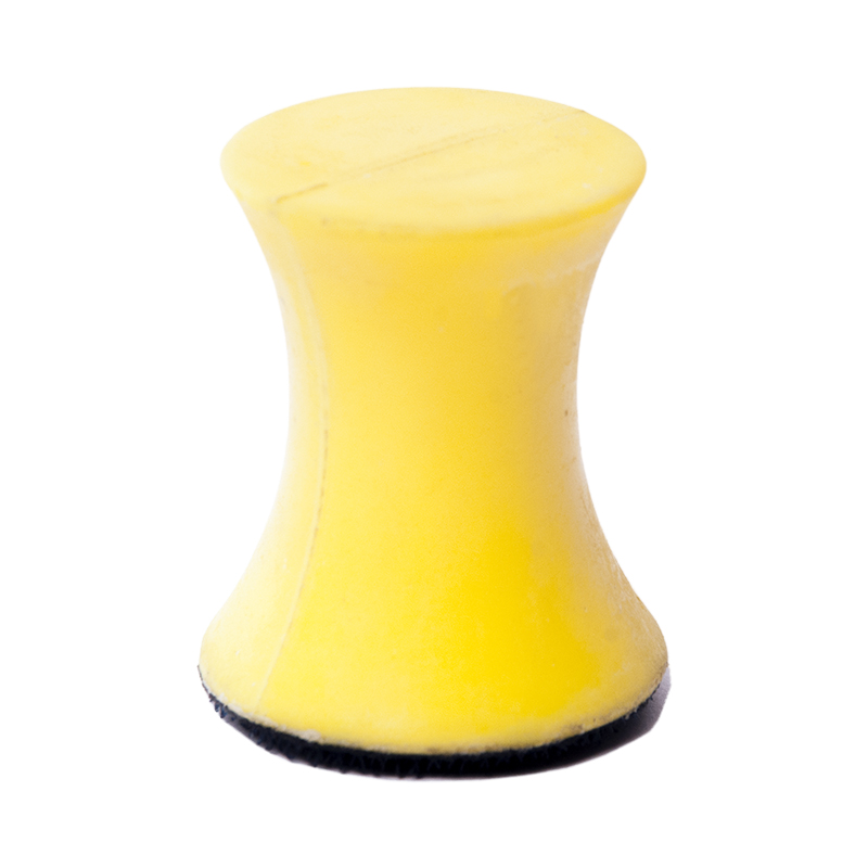 30мм Шлифблок-бочонок односторонний, жёлтый