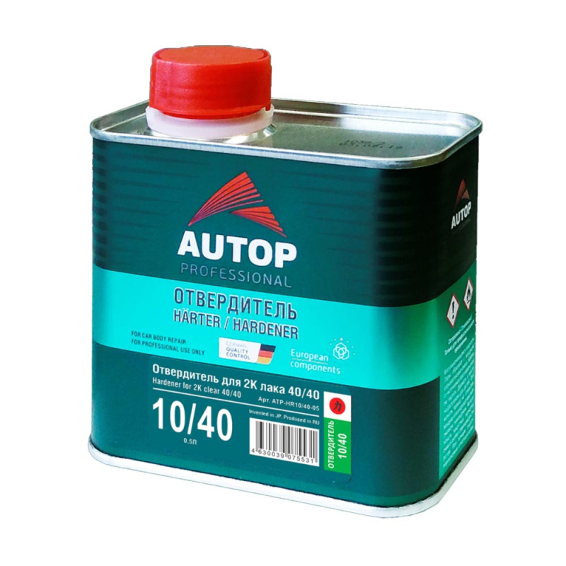 БИА | Отвердитель AUTOP Hardener Standart 10/40, стандартный, акриловый ...