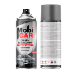 Эмаль по пластику MobiCAR, черный матовый, аэрозоль, 520мл