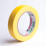 40мх24мм Желтая  Малярная лента GT-ITAPE TOP LUX 120C Rubber Creped