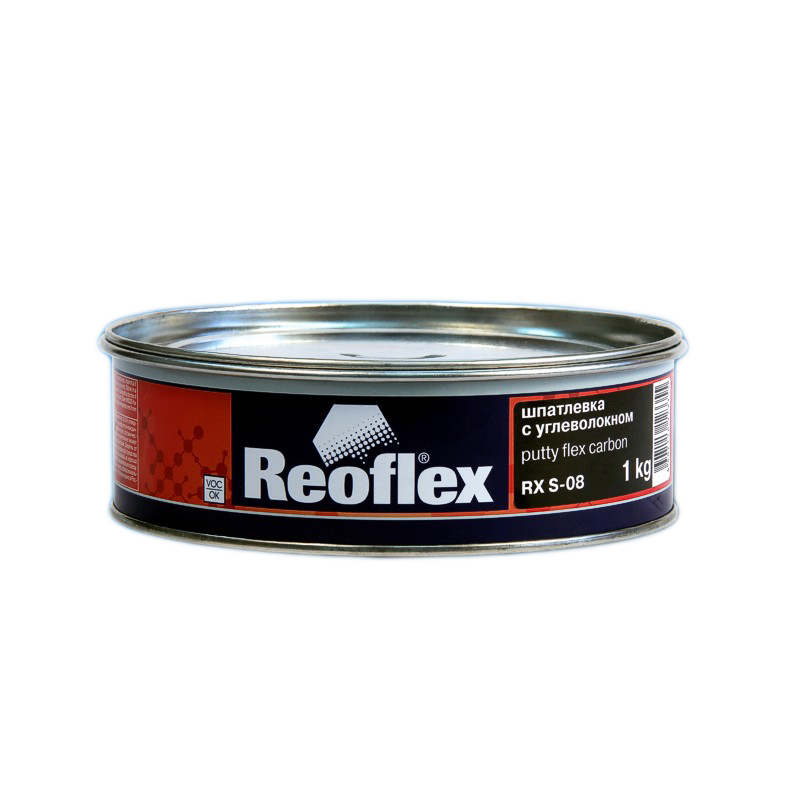 Шпатлевка  REOFLEX  Flex Carbon с углеволокном, уп.1кг