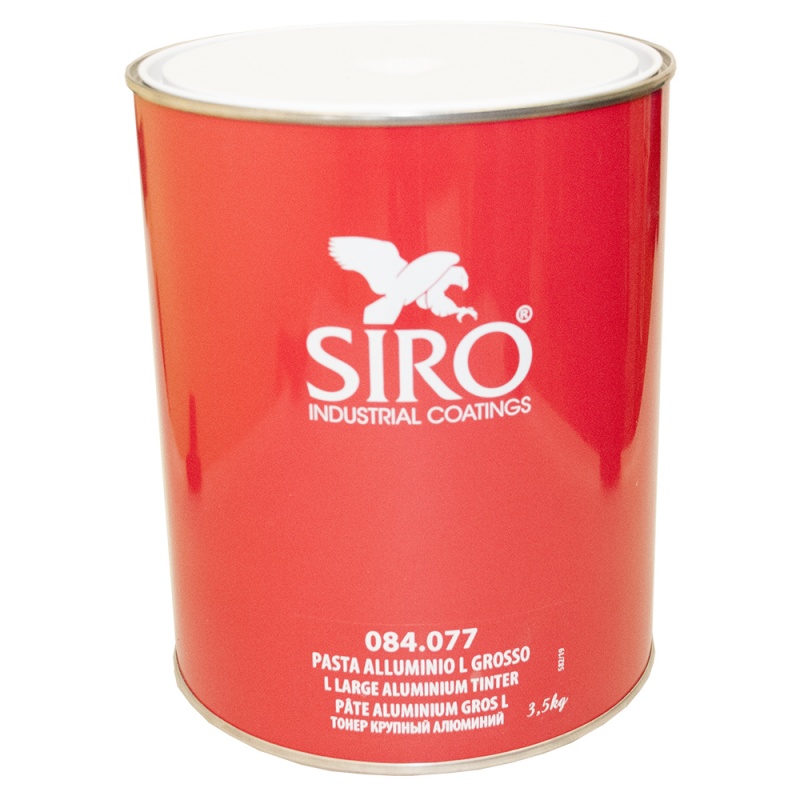 084.077 SIRO  Coarse Aluminium Пигментная паста, уп.3,5кг