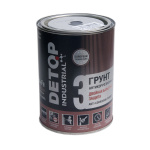 DETOP Грунт двойная  защита №3, Anti-Corrosion Primer, RAL 7024 Графит.-сер., уп. 0,75л