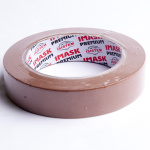 40м х 24мм Коричневая Малярная лента IMASK Premium 90C Rubber Creped