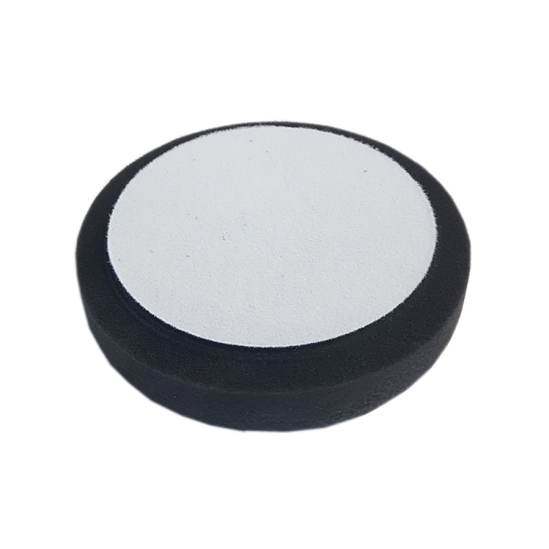 Полировальный поролоновый круг 150 mm 30 mm мягкий черный BLACK
