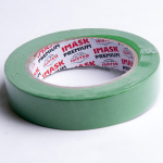 40м х 24мм Зеленая Малярная лента IMASK Premium 90C Rubber Creped