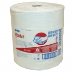 KIMBERLY-CLARK  WypAll X80 Двусторонние салфетки, бел.рулон, уп.34*31,5см*475шт