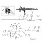 ANEST IWATA  Hi-Line HP-BH Аэрограф, сопло 0,2мм