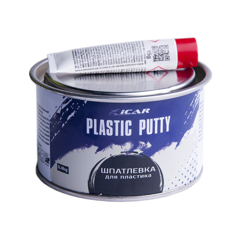 Шпатлевка ICAR PLASTIC PUTTY, 0.40 кг