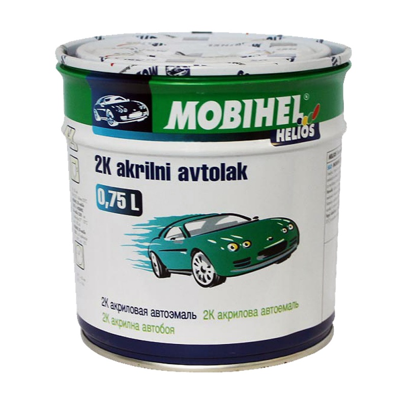394 тёмно-зелёная  MOBIHEL  2К Автоэмаль акриловая, уп.0,75л
