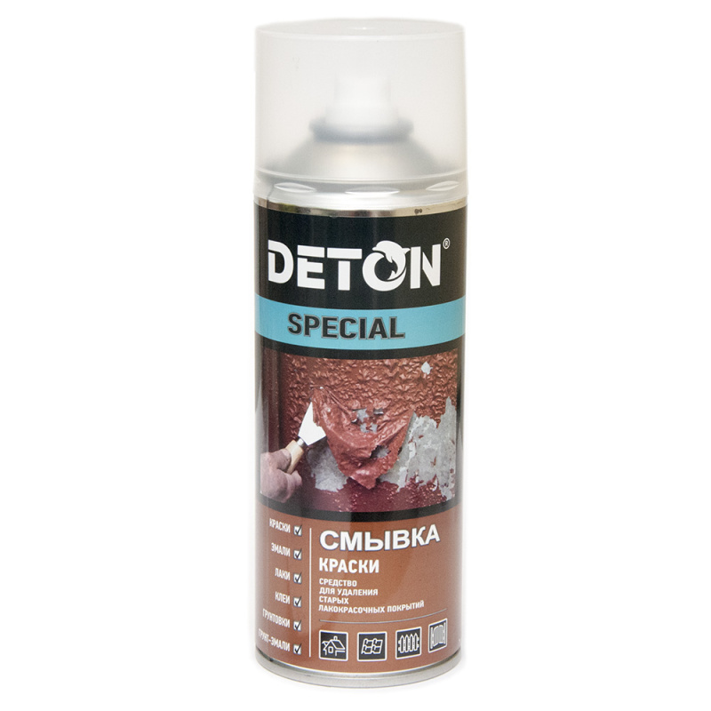 Смывка краски DETON Special (аэрозоль), уп.520мл