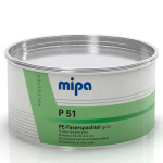 Шпатлевка стекловолокнистая P51 Faser, зеленая, MIPA, уп.1,8кг