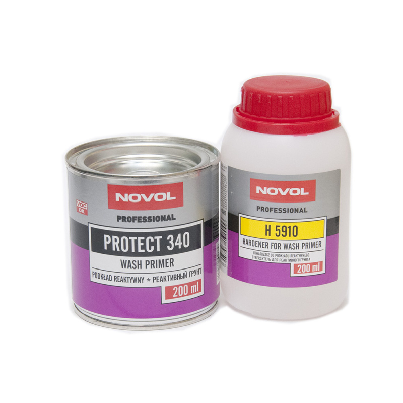 Грунт NOVOL  PROTECT 340   реактивный антикоррозионный (комплект), уп.0,2л+0,2л