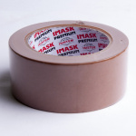 40м х 48мм Коричневая Малярная лента IMASK Premium 90C Rubber Creped