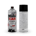 601 черная, автоэмаль MobiCAR, аэрозоль, 520мл