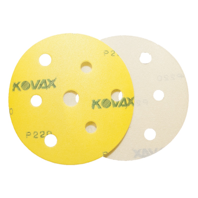 P220 125мм KOVAX Max Film Абразивный круг, с 7 отверстиями