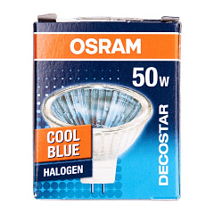 Лампа галогенная (CW40) WFL DECOSTAR 51S COOL BLUE 36град. 50w/12v/4500k (d51*45mm,GU5,3) OSRAM