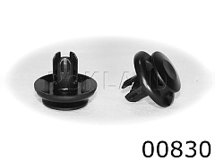 00830 Клипса автомобильная ACURA/HONDA/MITSUBISHI, Rokland