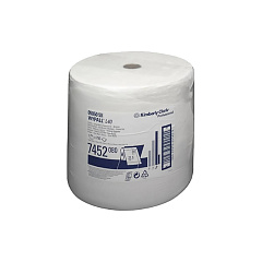 KIMBERLY-CLARK  WypAll L40 Бумажные полотенца, белые, уп.34*31,5см*750шт