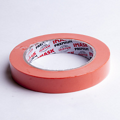 40м х 18мм Оранжевая Малярная лента IMASK Premium 90C Rubber Creped