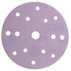 P120 150мм SMIRDEX Ceramic Velcro Discs 740  Абразивный круг, с 15 отверстиями