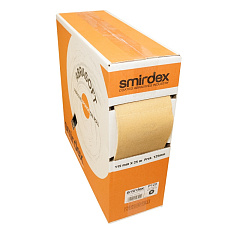 P120 115*125мм*25м SMIRDEX 135 Abrasoft  Абразивная бумага на поролоновой основе в рулоне с перфорацией