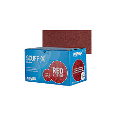 115*230мм KOVAX Very Fine SCUFF-X Матирующая подушка, красная