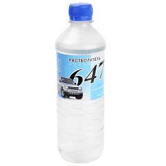 647 Растворитель  СИНТЕЗ  ГОСТ, уп.0,9л