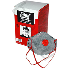 COLAD  Тонкая противопылевая маска с клапаном и угольным фильтром