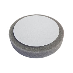 Полировальный поролоновый круг D150 mm T30 mm  экстра-жесткий серый GREY