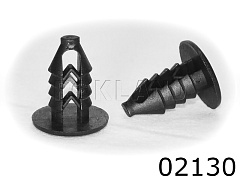 02130 Клипса автомобильная ALFA ROMEO/FIAT/IVECO/LANCIA, Rokland