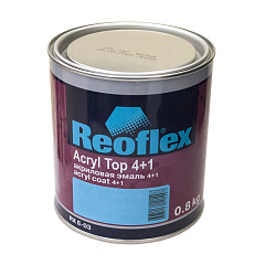 рубин 110 REOFLEX  Акриловая эмаль 4+1, уп.0,8кг