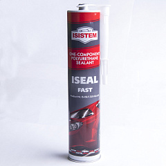 Герметик Iseal Fast Black PU для кузова, уп. 310мл