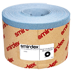 P150 115мм*25м SMIRDEX Net Velcro 750 Абразивная сетка в рулонах