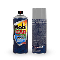 RAL7035 светло-серый глянцевый, эмаль универсальная MobiCAR, аэрозоль, 520мл