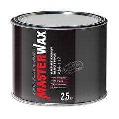 MASTERWAX AM117 мастика шумоизоляционная, уп.2,5кг