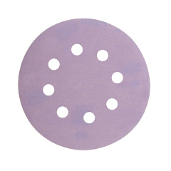 P1000 125мм SMIRDEX Ceramic Velcro Discs 740  Абразивный круг, с 8 отверстиями